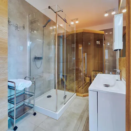 Błękitny Sauna Zdrój Apartamento *