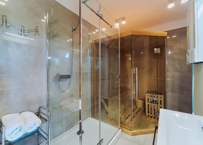 아파트 Marel-apartament Blekitny Sauna Zdroj