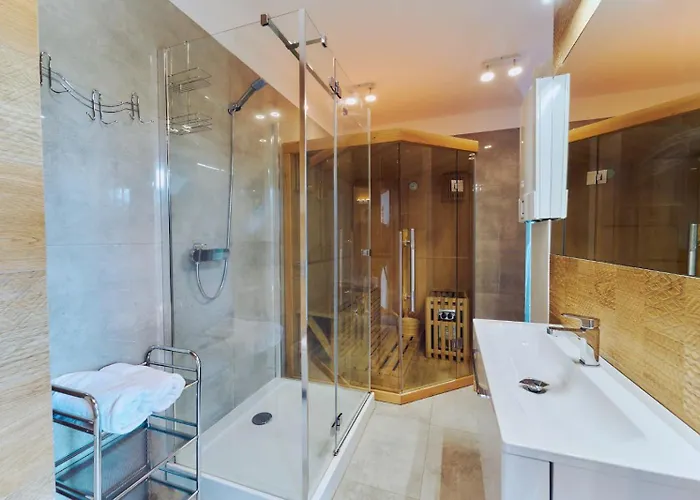 아파트 Marel-apartament Blekitny Sauna Zdroj *